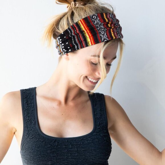 12 Pack Boho Headbands - Wide Non-Slip Elastic Headbands, Trendy Hair Accessorie - Picture 7 of 7